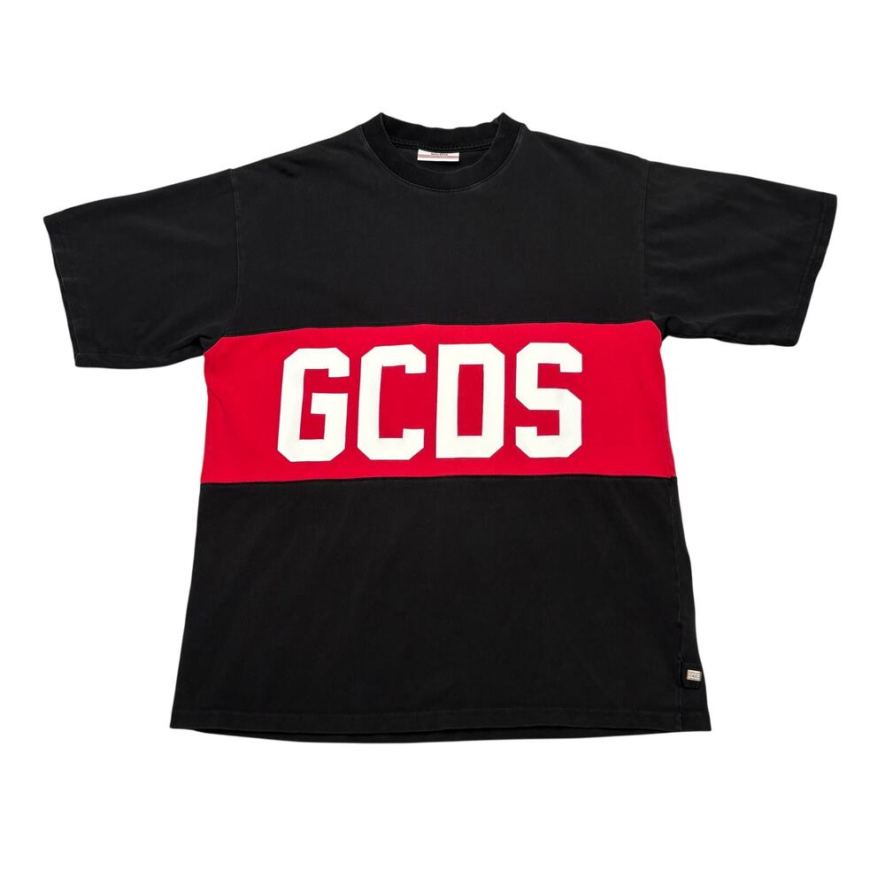 GCDS Band Logo Short Sleeve T Shirt Men's XL Streetwear Italy